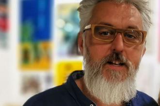 Sáfár Zoltán, a Godot Kortárs Művészeti Intézet tulajdonosa